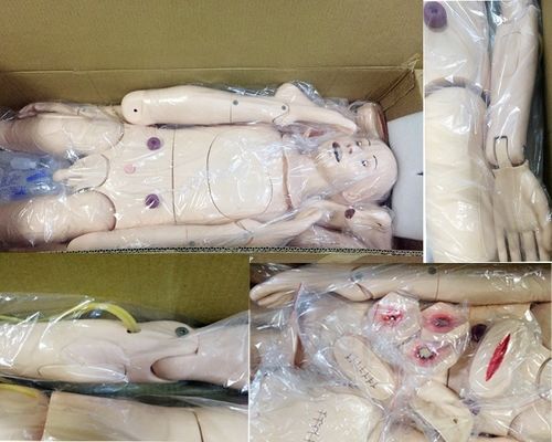 Усовершенствованный многофункциональный медицинский манекен из ПВХ для комплексной подготовки пациентов