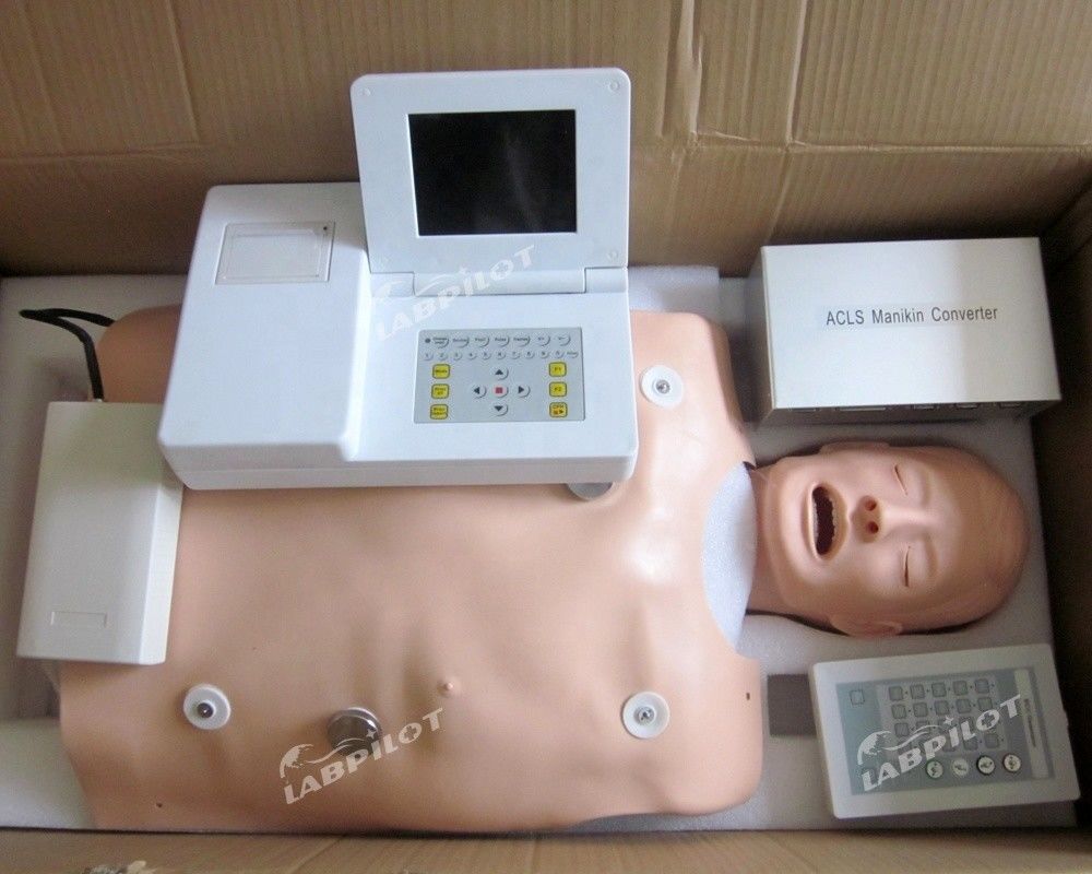 Манекен из ПВХ для медицинской подготовки в категориях ACLS и IV модели интубации